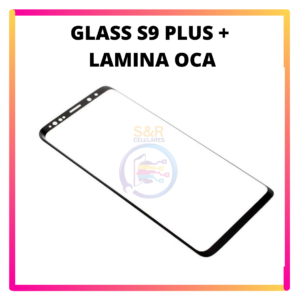 GLASS + OCA SAMSUNG S9 PLUS