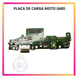 PLACA CARGA MOTO G60S