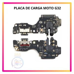 PLACA DE CARGA MOTO G32
