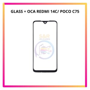 GLASS + OCA REDMI 14C/ POCO C75